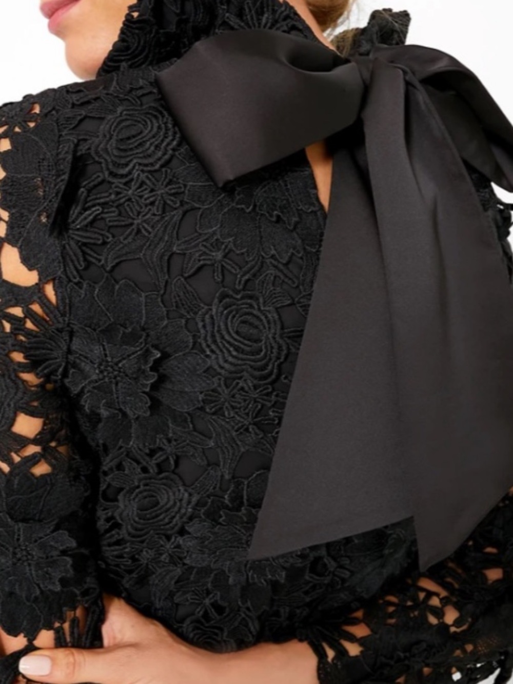 Guipure Lace Daphne Dress - Picture 2 of 4